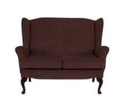 Carrington Regular Fabric Sofa - Chocolate